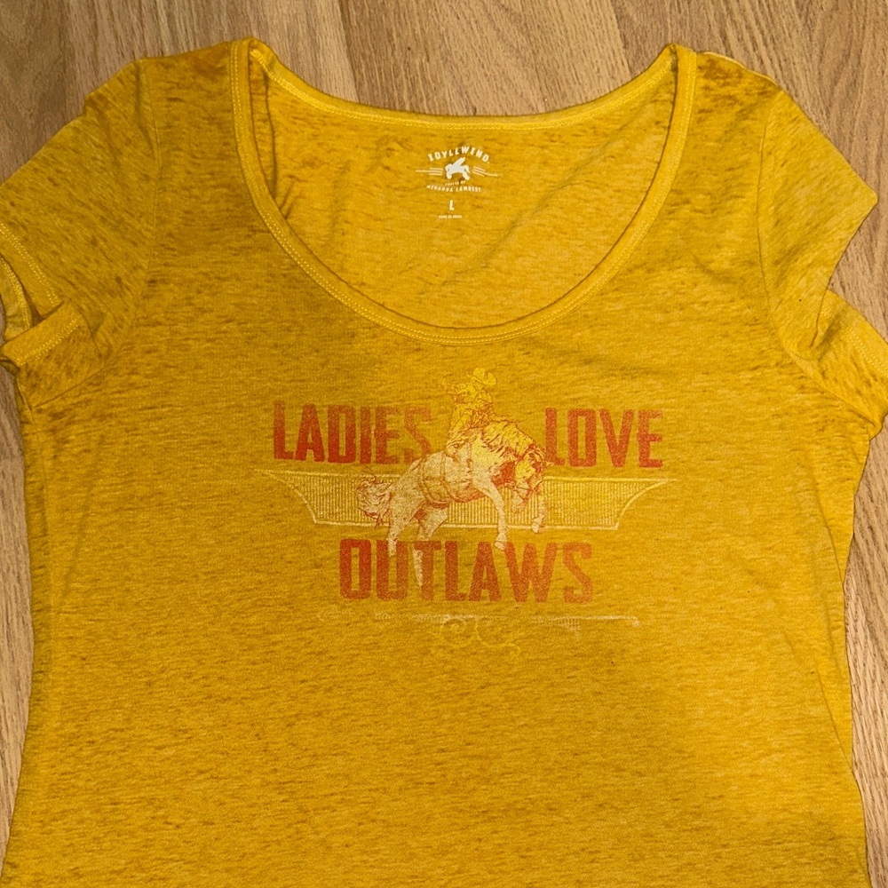 Idyllwind Mustard Graphic Tee